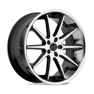 AB4 22X9 5X120 MACH FACE SS LIP 32MM