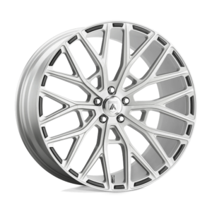 AB21 20X9 5X112 BRUSHED SLV 35MM
