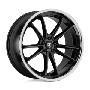 AB23 24X9 5X4.5 G-BLK CHR LIP 32MM