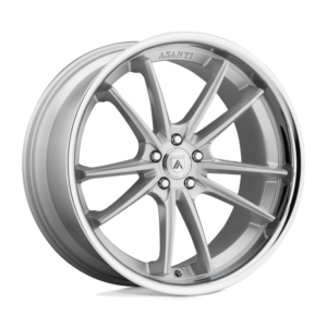 AB23 24X9 5X4.5 BRUSH SLV CHR LIP 32MM