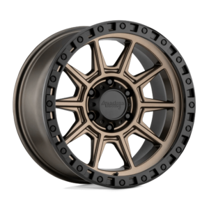 AR202 16X8 6X5.5 M-BRZ BLK LIP 00MM