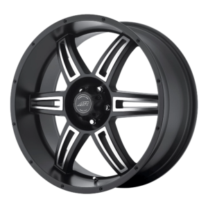 AR890 17X8 5X5.0 S-BLK MACH 30MM