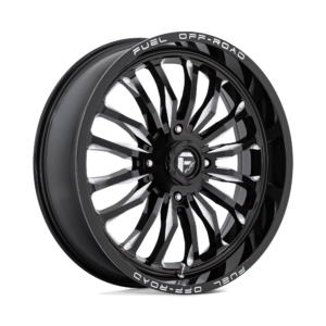 D821 22X7 4X137 G-BLK MILL 13MM