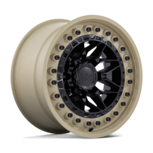 BR008 17X9 5X5.0 M-BLK SAND-LP -12MM