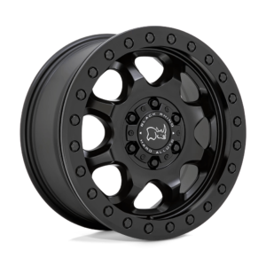 BRVTR 17X8 6X130 M-BLK 38MM