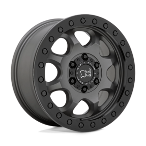 BRVTR 17X8 6X130 M-GNMTL BLK-HDW 38MM