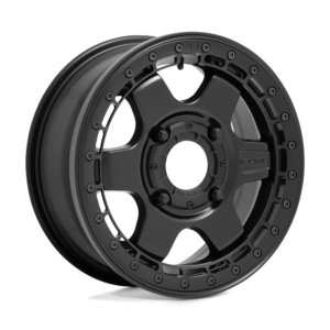 D922 15X6 4X137 MT-BLK BLK-RING 38MM