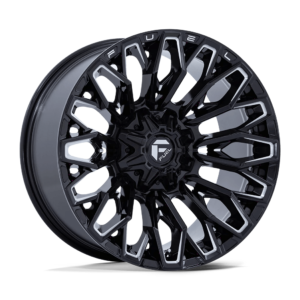 D865 20X10 5X4.5/5 G-BLK MILL -18MM