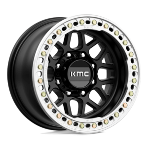 KM235 17X9 8X6.5 S-BLK -38MM