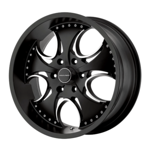 KM755 24X9.5 5X4.75 M-BLK 12MM