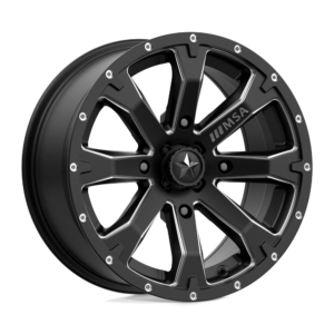 MA42 15X7 4X137 S-BLK MILL 10MM
