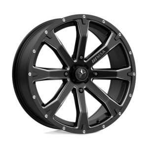 MA42 18X7 4X137 S-BLK MILL 10MM