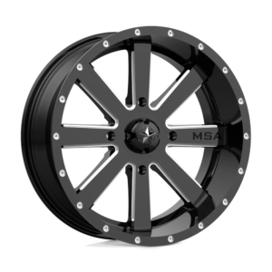 MA34 18X7 4X137 G-BLK MILL 00MM