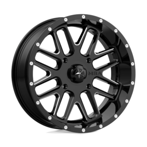 MA35 18X7 4X137 G-BLK MILL 00MM