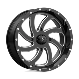 MA36 18X7 4X137 G-BLK MILL 00MM