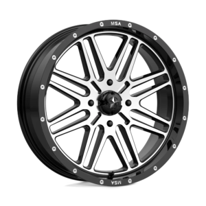 MA38 20X7 4X137 G-BLK MACH 10MM