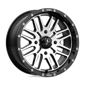 MA38 16X7 4X156 G-BLK MACH 10MM