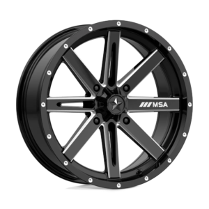 MA41 18X7 4X137 G-BLK MILL 10MM