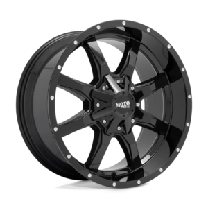 MO970 22X12 8X6.5 G-BLK MILL LP -44MM