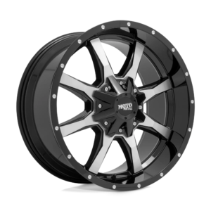 MO970 22X12 8X6.5 G-BLK MACH -44MM