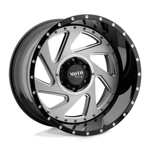 MO989 20X12 6X135 G-BLK MILL BRSH INS -44MM