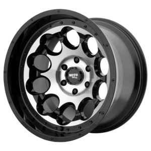MO990 17X9 8X170 G-BLK MACH -12MM