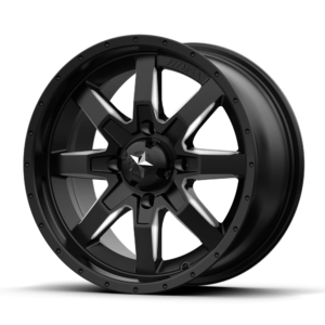 MA25 14X7 4X110 MILL S-BLK 10MM