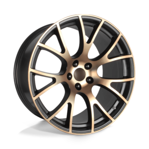 PR161 20X10 5X115 BLK BRZ 18MM