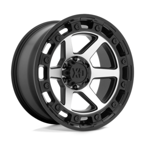 XD862 17X9 5X5.0 S-BLK MACH 00MM
