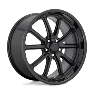 U123 18X8 5X4.75 GL-BLK-MB 01MM