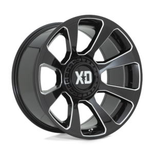 XD854 20X9 5X5.0/5.5 G-BLK MILL 00MM
