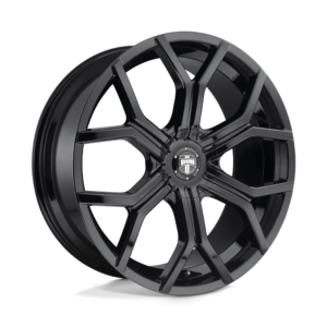 S208 22X9.5 BLANK GL-BLK 10MM (0-0)