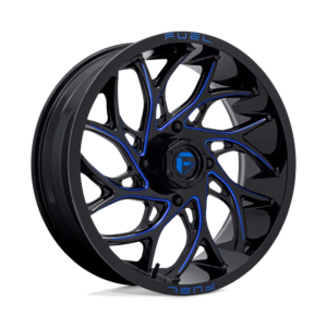 D778 18X7 4X137 G-BLK-MILL-BLU 13MM