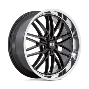 U138 22X9 5X5.0 G-BLK DIA-LP 15MM
