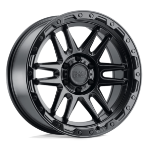 BRAPC 17X8.5 6X4.5 M-BLK 0MM
