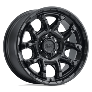 BRARK 17X8.5 5X5.0 M-BLK -18MM