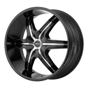 HE891 20X8.5 5X115/4.75 G-BLK W/ ACC 10MM