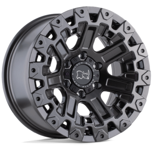 BRZRK 17X9.5 5X5.0 G-GNMTL -18MM