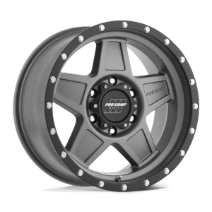 PXA35 17X8.5 6X5.5 DRK-GRY BLK 0MM