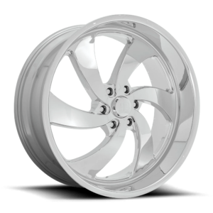 U132 24X10 6X135 CHROME 25MM